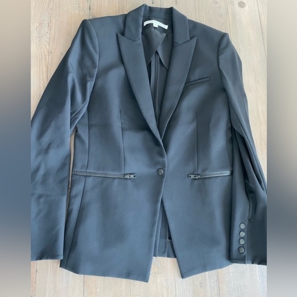 Veronica Beard scuba dickey jacket blazer black - Picture 5 of 7